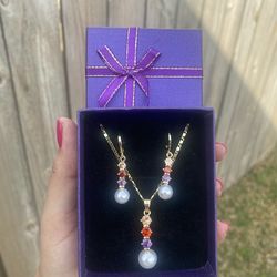 🛍️🛍️🛍️ ESPECIAL|SALE $16 🛍️🛍️🛍️  ❣️Regular price|Precio Regular $20❣️  😍😍😍Sets Oro laminado 18K gold filled❤️❤️❤️  📍📍P/UP📍Channelview,Tx 7