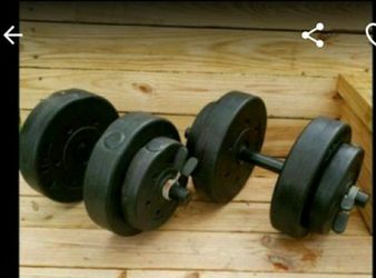 Dumbbells Weights Christmas Gift BRAND NEW in box