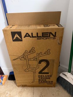 Allen Sports Deluxe 2 bike trunk mounted bike rack