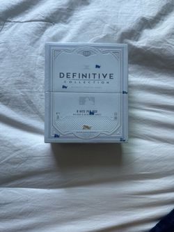 2019 topps defenitive sealed box
