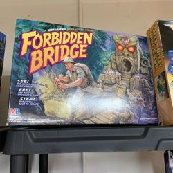 Forbidden Bridge Vintage Board Game