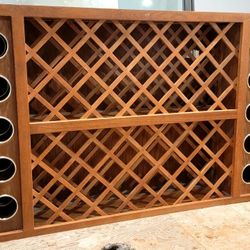 Extra Large Wine Rack Kitchen Cabinet 57 3/4x 37 1/2x12 1/4