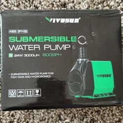 BRAND NEW!! $20 SUBMERSIBLE WATER PUMP  800 GPH