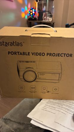 Portable video projector