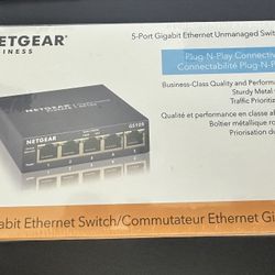 5-Port Gigabit Ethernet Unmanaged Switch