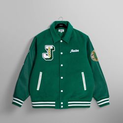 18th Banner Tribute - Boston Jeeter Varsity Jacket SIZED LARGE 