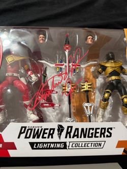 ASJ signed duo Lightning collection Power Rangers