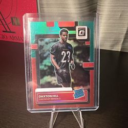 Daxton Hill Rated Rookie Green and Orange