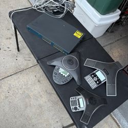 Cisco Switch And Polycom Soundstations 