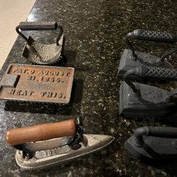 Antique Ironing Set