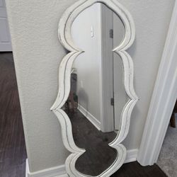 Vintage Italian Tall Wall Mirror 19x45 