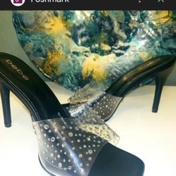 Bebe Madilynn Heels  Size 8