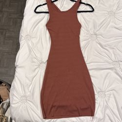 Mini Dress Open Back 