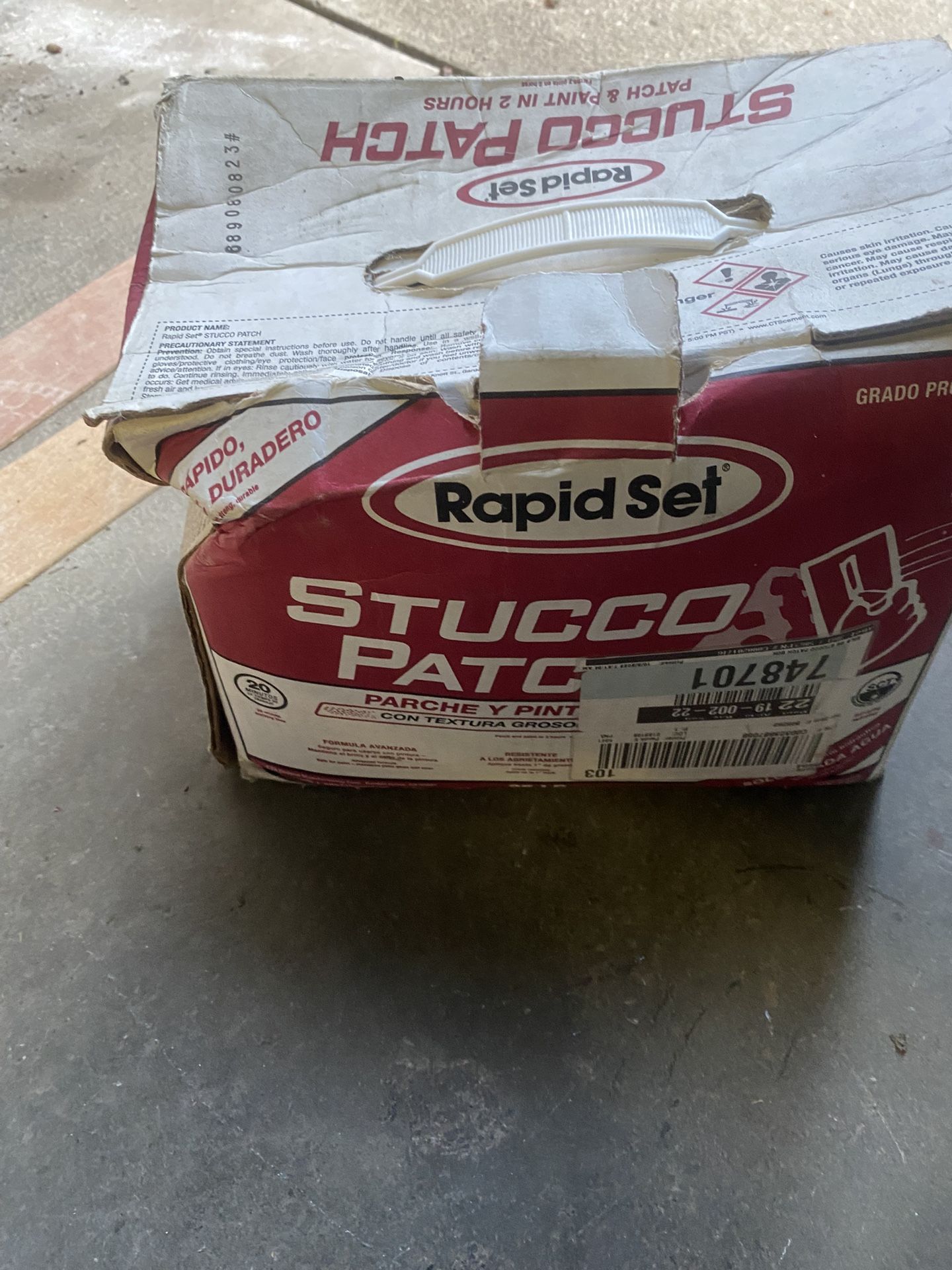 Rapid Set Stucco Patch – Patch & Paint in One (Professional Grade)