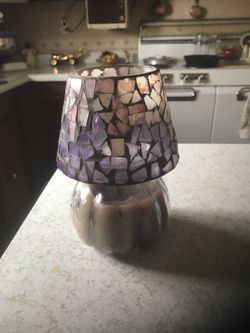 Candle With Shade 