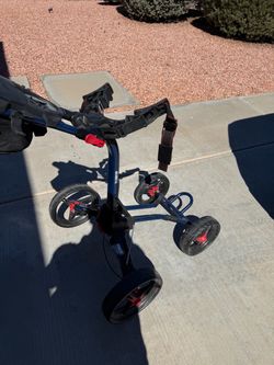 Bag Boy Quad XL 4-Wheel Golf Push Cart – $100 OBO