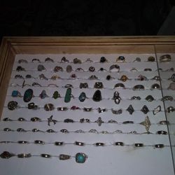 Big Sale...100 Ring 925 ..real Stones.buy All.$$$$$$  420 Gram.925. 15.oz 925   Make Offer.😍😛