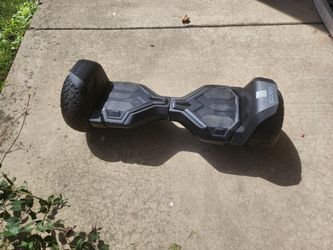 Gyroor Warrior 8.5 inch All Terrain Off Road Scooter with Bluetooth Speakers and LED Lights,Self Balancing Scooter for Kids ages 6-12 and Adults