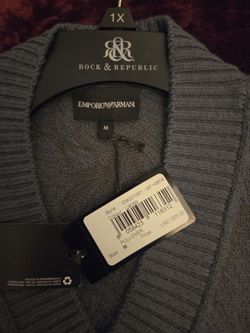 Armani men's sweater vest