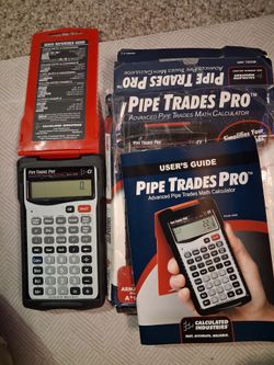 Calculated Industries Pipe Trades Pro Calculator Model 4095