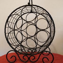 NEW Wine Rack Wrought Iron 