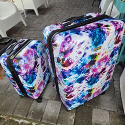 $25 small carryon and $40 Large check in luggage baggage rolling suitcase