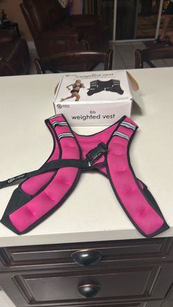 8lb Weighted Vest Pink