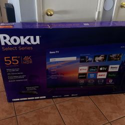 Roku Select Series 55” 4K HDR Smart TV