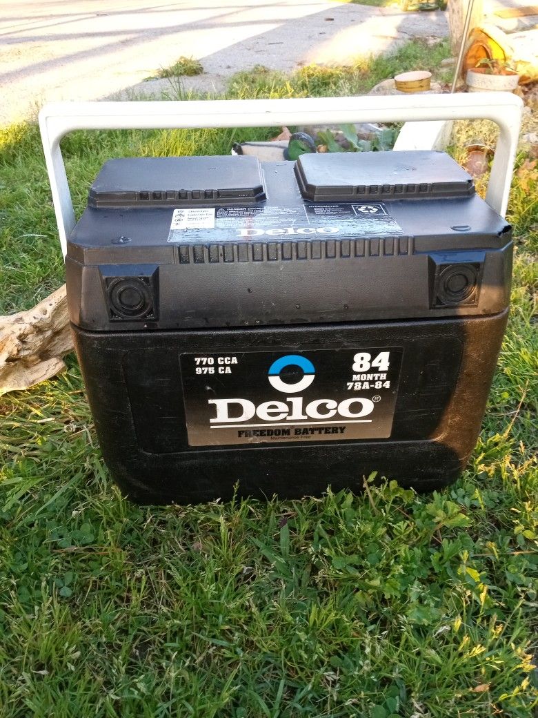 Delco Battery Advertisement Cooler