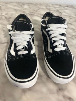 Vans Old Skool Black White Low-Top Sneakers