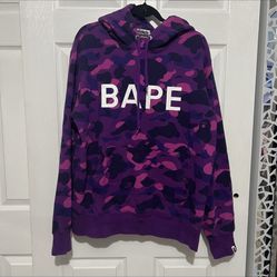 BAPE PURPLE CAMO AUTHENTIC XL 