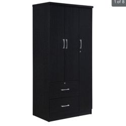 3 Door Armoire