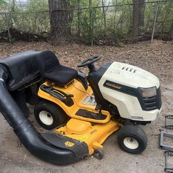Cub Cadet riding lawnmower