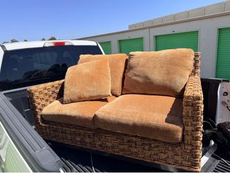 FREE -  seagrass loveseat