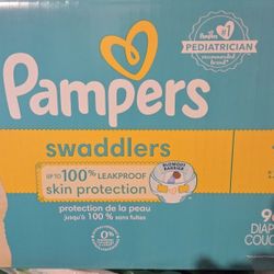 Size 1 Diapers- Pampers Swaddlers