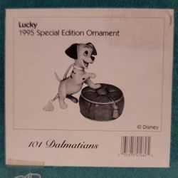 WDCC 1995 SPECIAL EDITION ORNAMENT  "LUCKY"  FROM 101 DALMATIANS