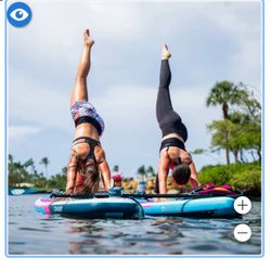 Body Glove Oasis 2 10’ Inflatable Stand Up YOGA Paddle Board Package