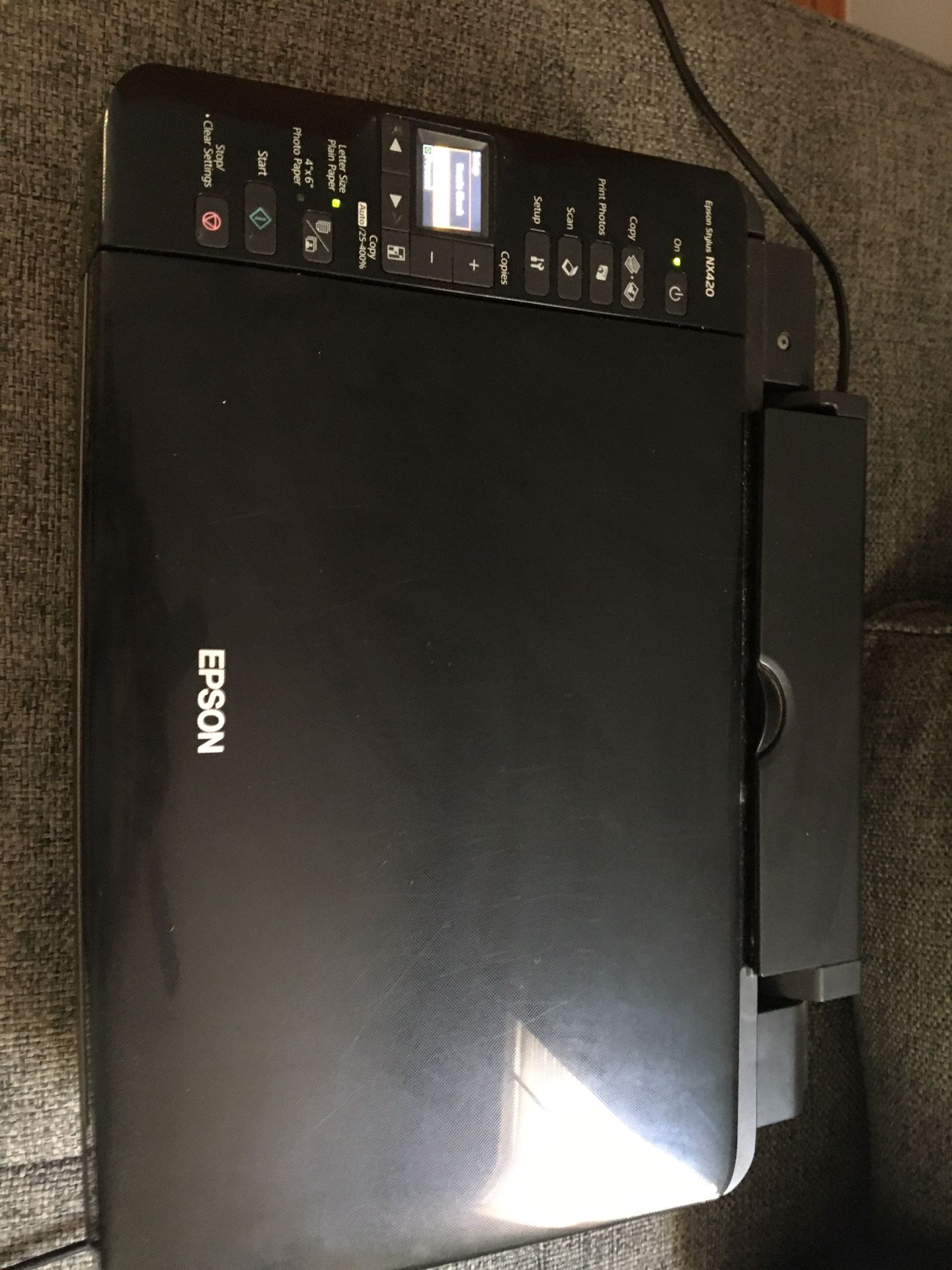 Epson Stylus NX420 All-in-One Printer – Barely Used