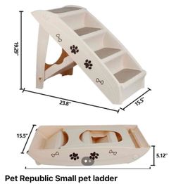 Pet Republic Foldable Pet Stairs Ladder