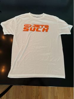 Jets Suck White T-Shirt