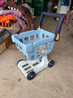 Bluey shopping cart