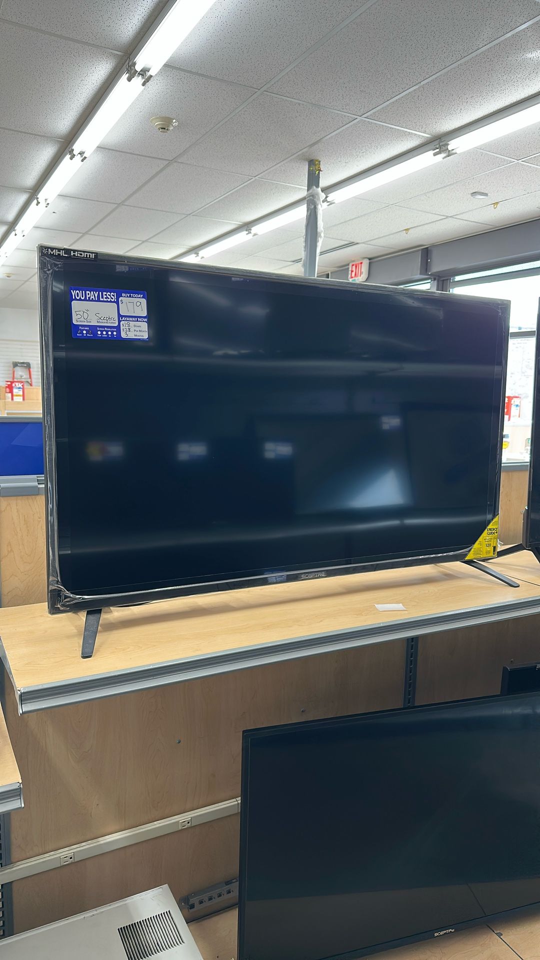 50” Sceptre Smart TV