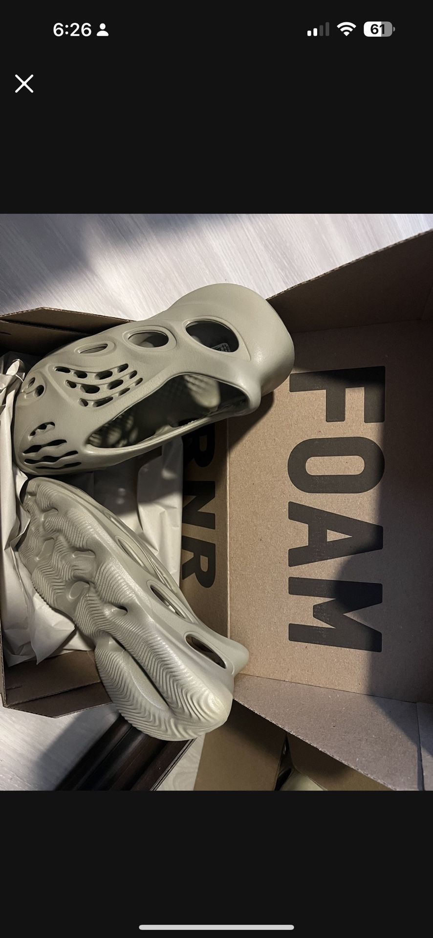 Adidas Yeezy Foam Rnr Size 11 Men’s 