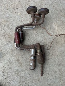 Vintage hand tools/ hand drills