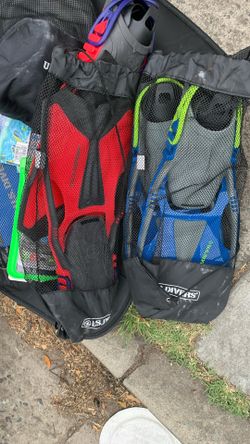 Scuba Vince, extra large and large