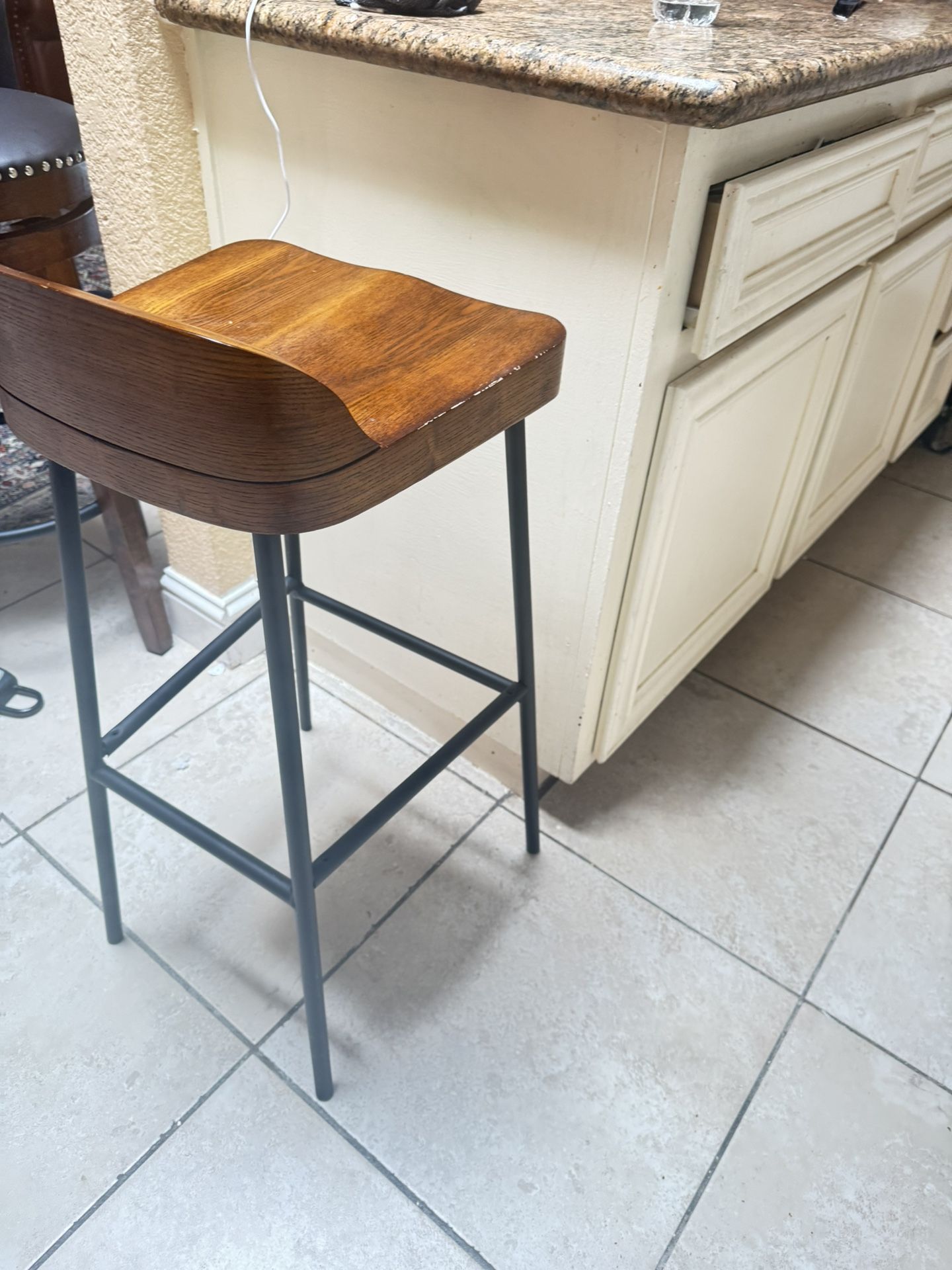 A Giantex 29 Height Bar Stools