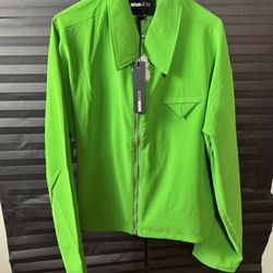 NOVA MEN Green Zip-Up Jacket (New w/ Tags) - Size [Your Size] - $25 OBO 