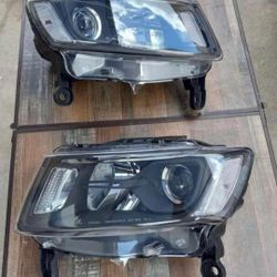 14-16 Jeep Grand Cherokee Headlights Faros Calaveras Micas Luces Lamps