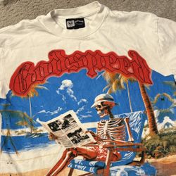 Godspeed Shirts, Size Medium Tropical Shirt, Great For Vacation Or Summer Time.