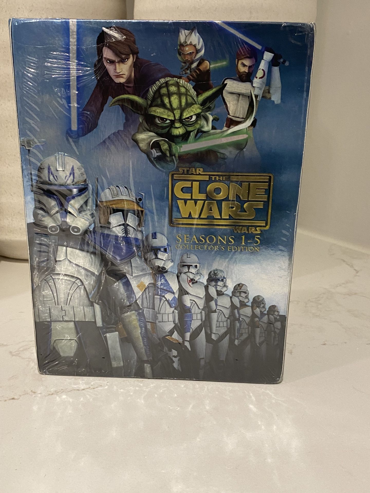 New! Star Wars The Clone Wars Season 1-5 DVD